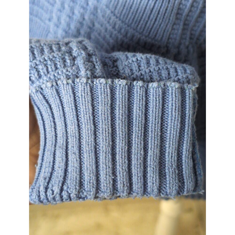 Christian Dior chunky grandpa preppy basket weave XL luxury sweater - Picture 8 of 10